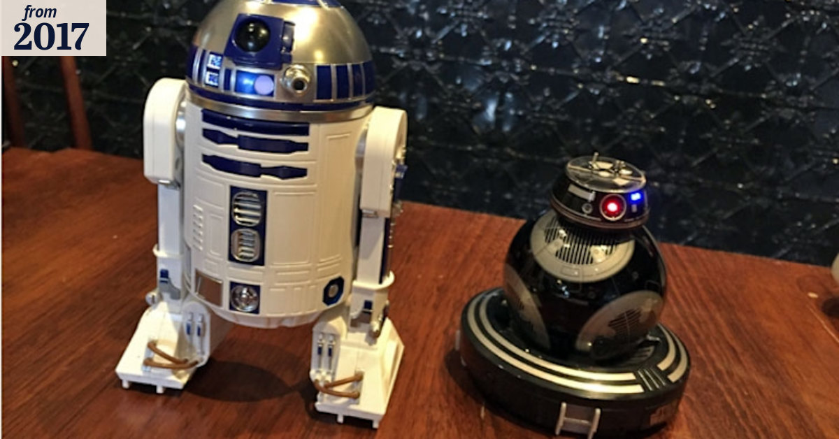 Hands on Sphero R2-D2 and BB-9E Star Wars: The Last Jedi droids